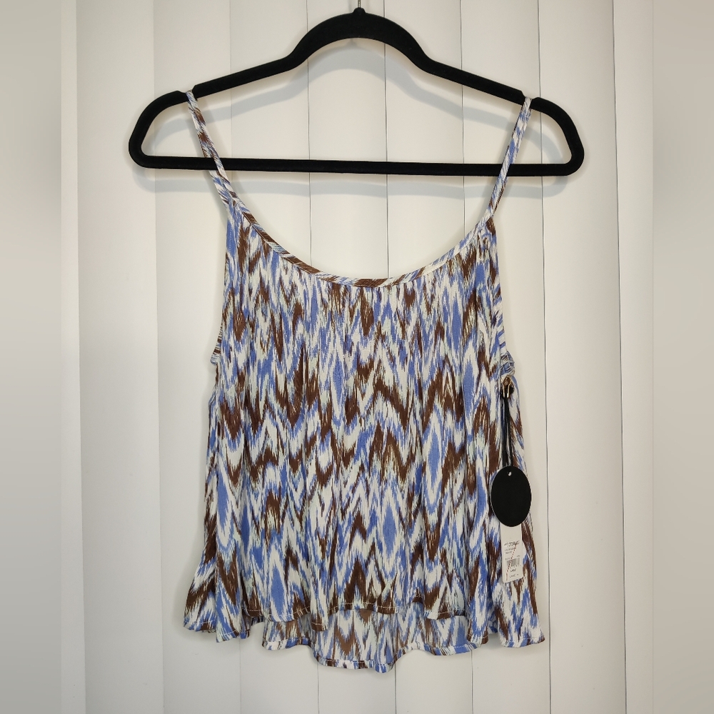 NWT! Amuse Society Sedona Woven Tank Top